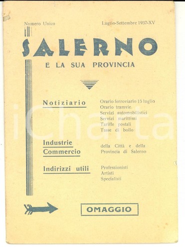 1937 salerno sua - salerno,