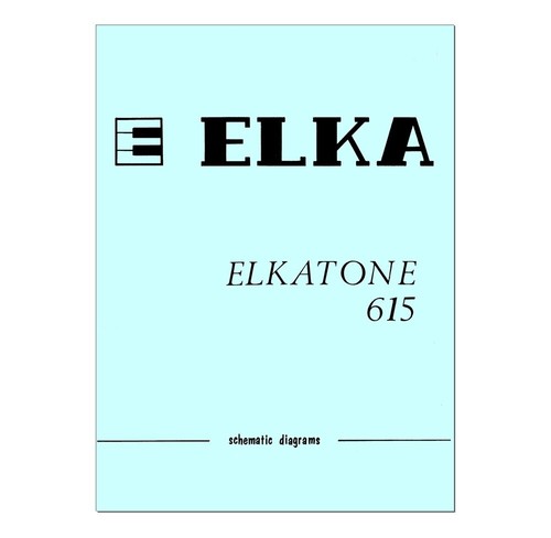 Elka elkatone 615 service - elka,