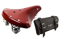 SELLA VINTAGE (NO MONTEGRAPPA) + BORSELLO PORTA OGGETTI (MONTEGRAPPA) SIMILCUOIO