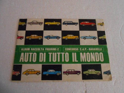 Album raccolta figurine auto - figurine,