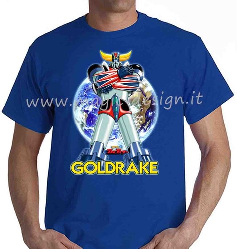 Shirt goldrake ufo robot - goldrake,