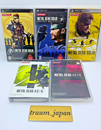 Psp metal gear solid - gear, plus