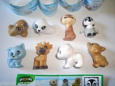 SET SORPRESA BAMBINI - NATOONS ANIMALI POLARI BAMBINI 2011 - FIGURINE DA COLLEZIONE