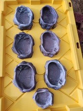 Lotto di 7 piatti acqua