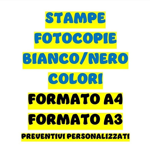 Stampe fotocopie colore - a4,