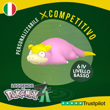 Galarian Slowpoke Galar 6 IV Leggende Pokémon Z-A Competitivo Custom ZA Z A