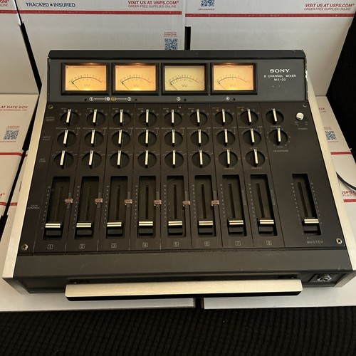 Console mixaggio vintage sony - console,
