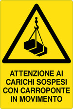 M-ITALY CARTELLO - ATTENZIONE