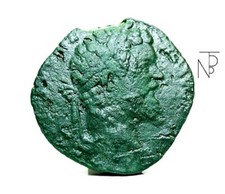 Antica ROMA Imperiale (Settimio Severo) Sesterzio-Ercole/Bacco-RR.  