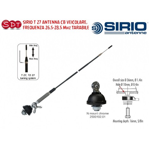 Sirio antenna cb - 27,