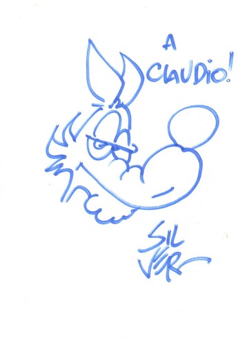 Silver sketch originale lupo - silver,