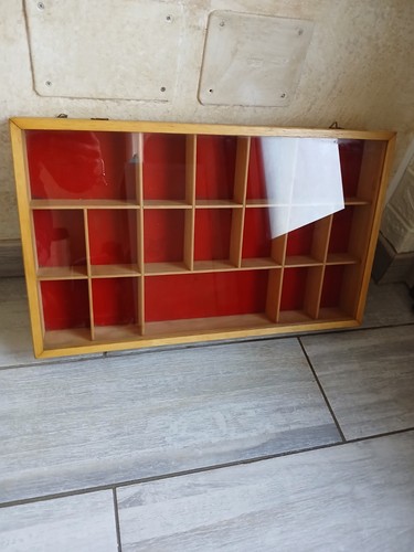 Vetrina bacheca legno - vetrina,