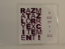 RAZMATAZ LORRY EXCITEMENT THE BIGGEST WASTE OF 33 MINUTES (H1) 2 Track Promo CD 