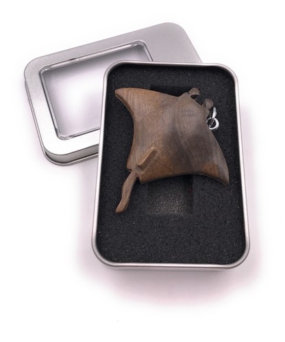 Portachiavi legno razza pesce - razza,