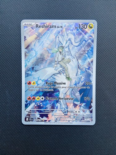 Carte pokemon reshiram - carte, n