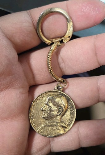 Portachiavi pendente medaglia