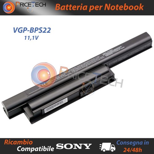 Batteria compatibile sony vaio - batteria,