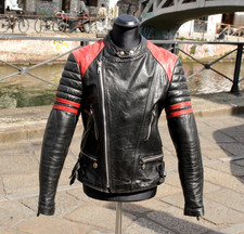 Giubbotto Pelle Vintage Moto