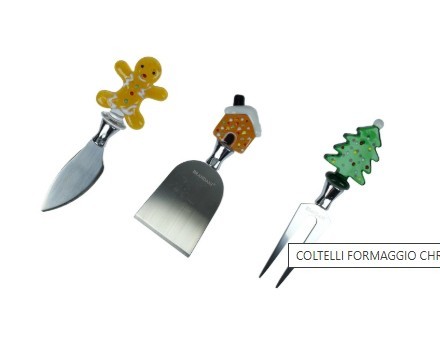 Coltelli formaggio christmas - coltelli,