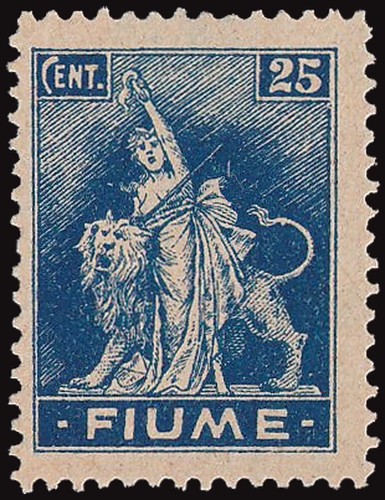 Italy italia fiume - italia, 1919