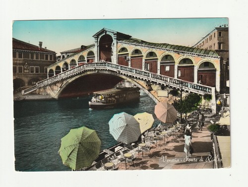 Venezia cartolina vg 1955 - venezia,