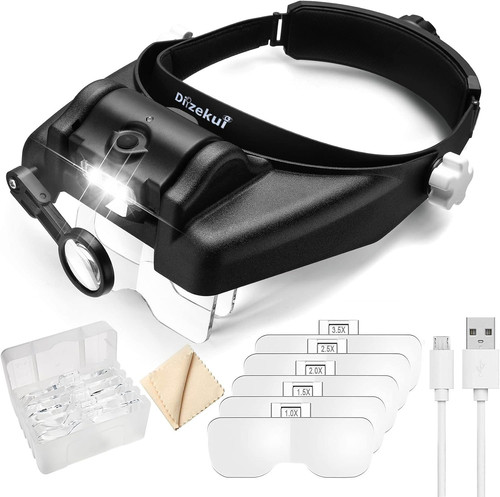 Lente ingrandimento con - di,