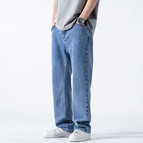 Uomo rétro pantaloni denim - uomo,