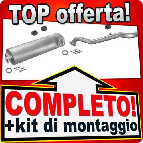 Scarico completo per lt - per, vw