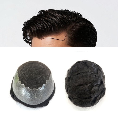 Parrucche nere toupee per - parrucche,