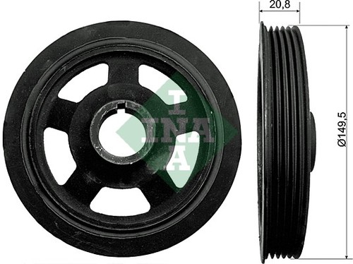 Puleggia albero motore - , ina