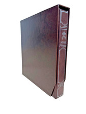 Cartella 22 anelli Abafil Arcadia Vaticano marrone cuoio