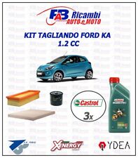KIT TAGLIANDO FORD KA 1.2cc - 3 FILTRI 3 LITRI CASTROL MAGNATEC 10W40