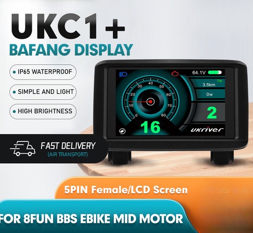 Mtb elettrica ukc1 lcd display - mtb,