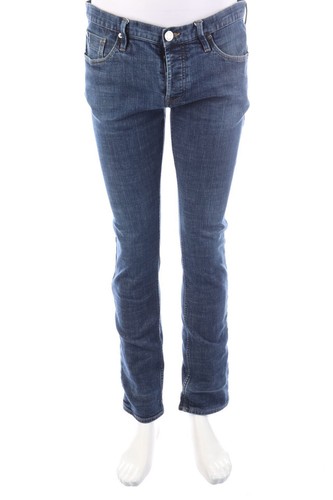 Targa logo jeans taglio dritto