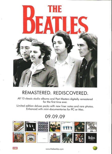 Beatles remastered - beatles,