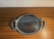 Vassoio vintage ovale bordo