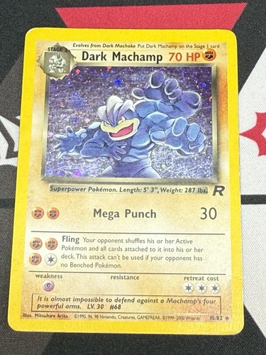 Pokemon tcg dark machamp - dark,