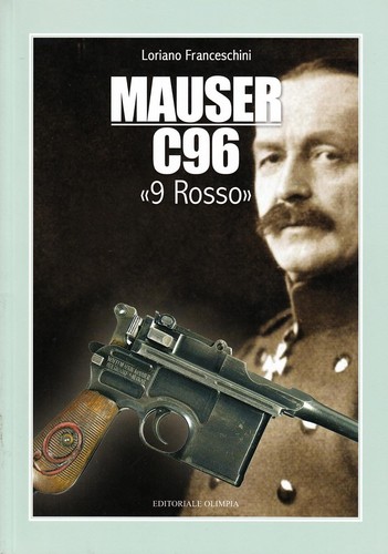 Mauser c96 rosso - mauser, rosso".
