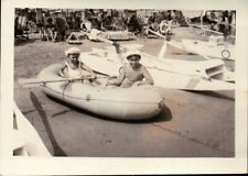- FOTOGRAFIA ANNI 60 - BAMBINI IN CANOTTO AL MARE - - 