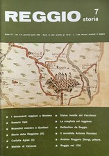 Reggio Storia 7 1980 Romolo Valli, Mussolini maestro a Gualtieri, Matilde,Carlot