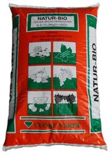 NATUR BIO KG.20 CONCIME ORGANO MINERALE IN PELLET CON MAGNESIO E MICROELEMENTI 