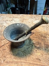 Mortaio Antico in Bronzo con