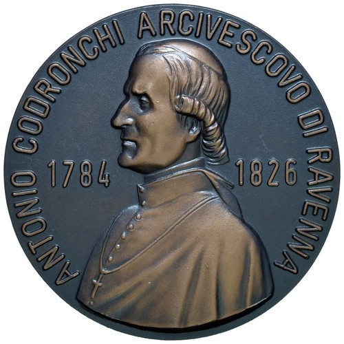 Medaglia antonio codronchi - medaglia,