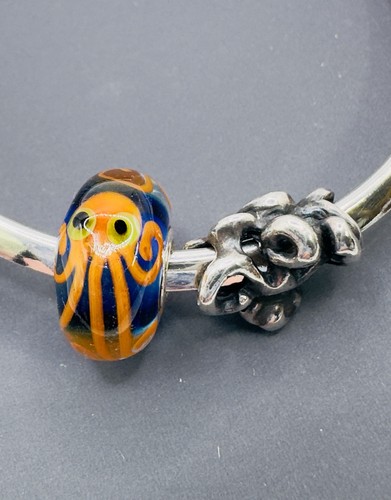 Trollbeads polpo argento - trollbeads,