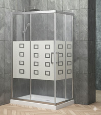 Box doccia cabina serigrafato