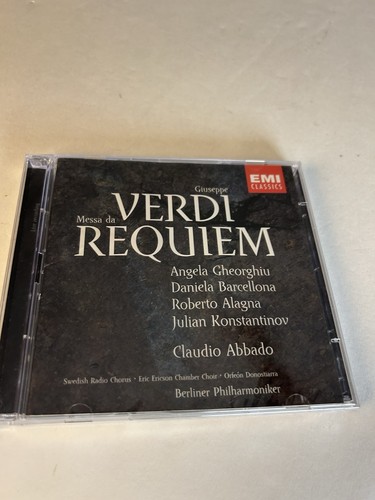Verdi messa requiem cd - da,