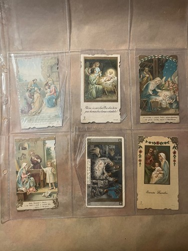 Santini religiosi lotto - santini, 6