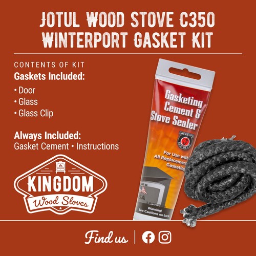 Kit guarnizioni jotul stufa - jotul,