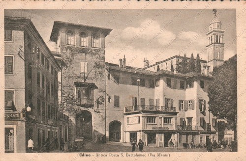 1951 udine antica porta - antica, san