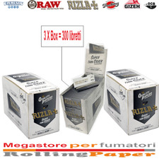 3x Rizla Cartine Silver Corte Regular – 300 Libretti  = 15.000 Fogli Originali